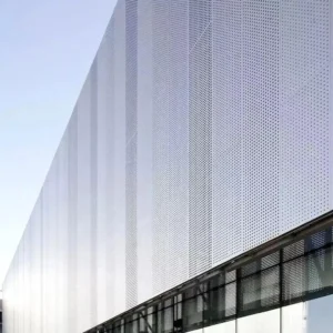 Long Strip Curtain Wall Perforated Aluminium Decor Panel - Aluminium Extrusion Solid Panels - 1965.feihuaweiye.com