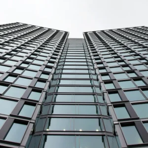 High Rise Vertical Aluminium Unitized Curtain Wall Profile - Aluminium Extrusion Curtain Wall & Facade - 1965.feihuawe...